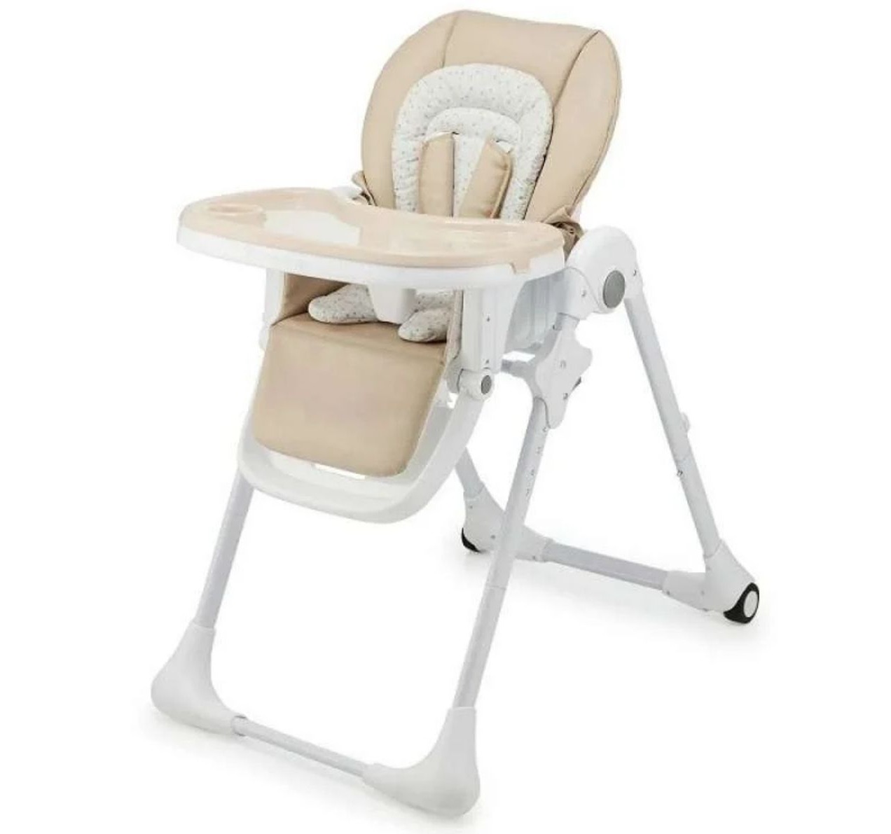 Kinderkraft Tummie ljuljaška/hranilica za bebe Beige-Happy kids