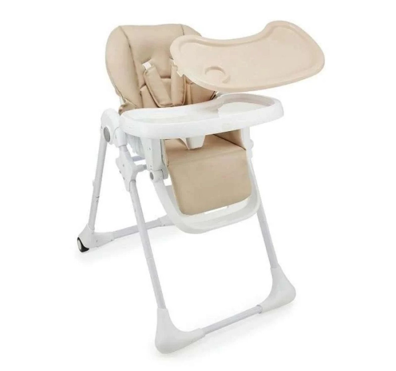 Kinderkraft Tummie ljuljaška/hranilica za bebe Beige-dupla tacna