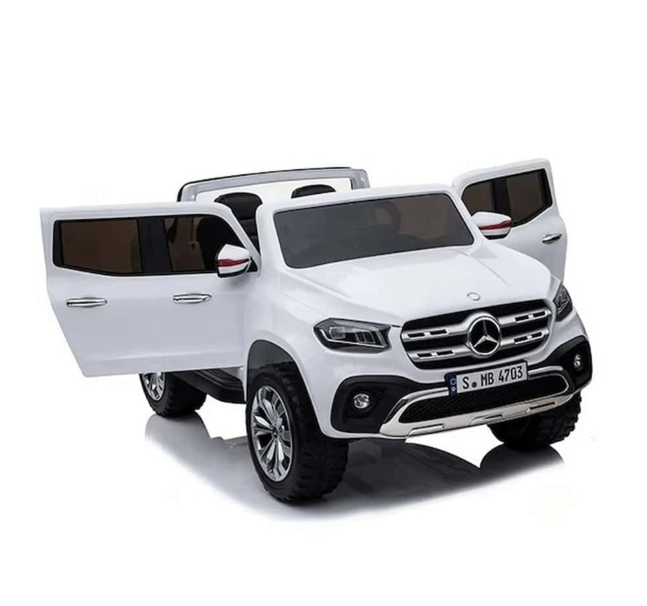 Licencirani Mercedes-Benz X Class 4x4 dvosed Beli sa otvaranjem vrata