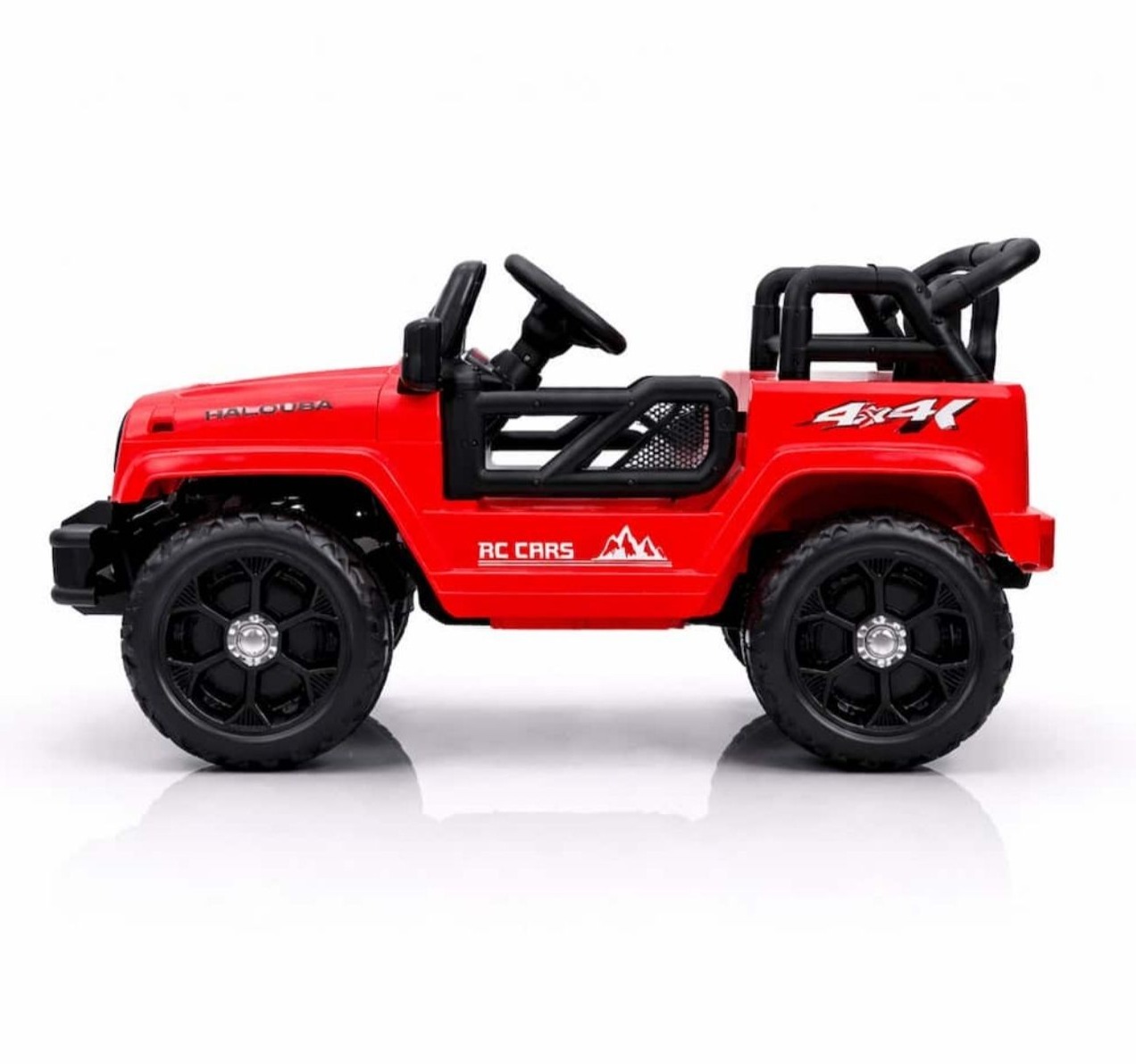 Džip za decu Wrangler Mini (6V) Crveni sa bocne strane
