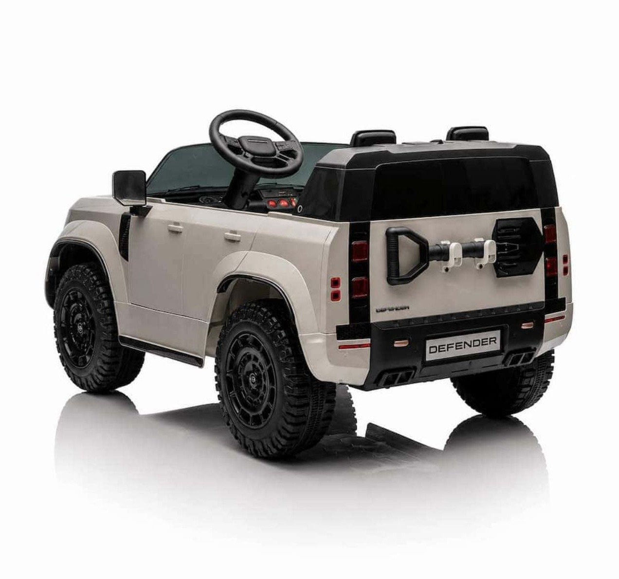 Auto za decu Licencirani Land Rower Defender OCTA dvosed Sivi zadnji trap