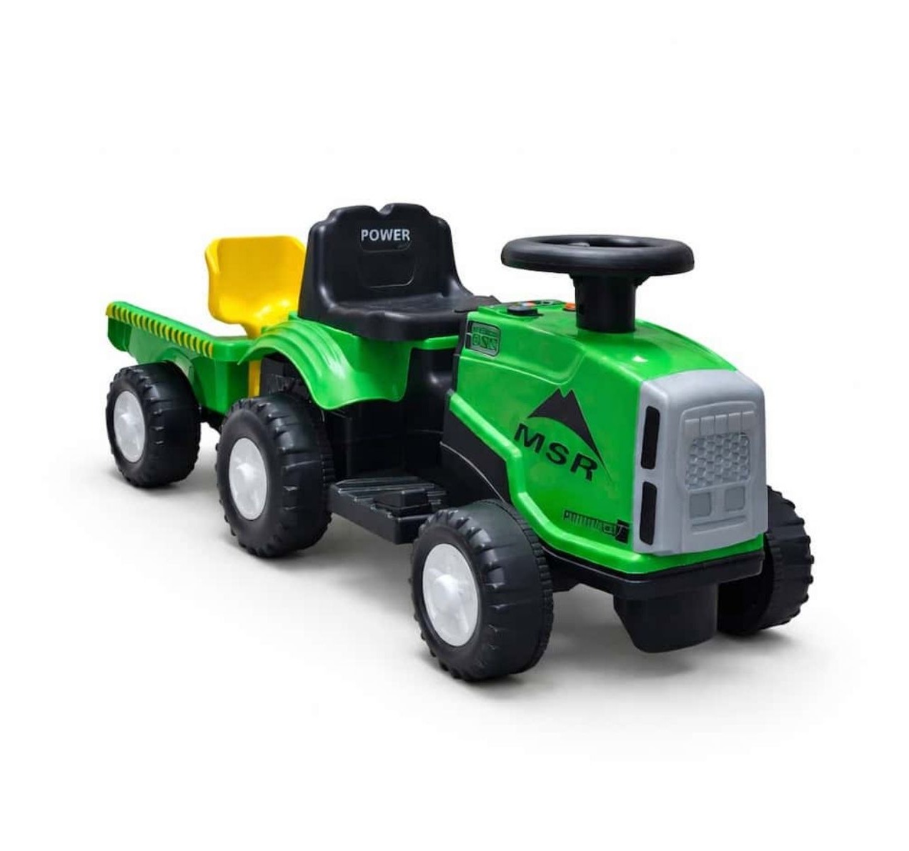 Traktor za decu Mini Farmer sa prikolicom 6v Zeleni