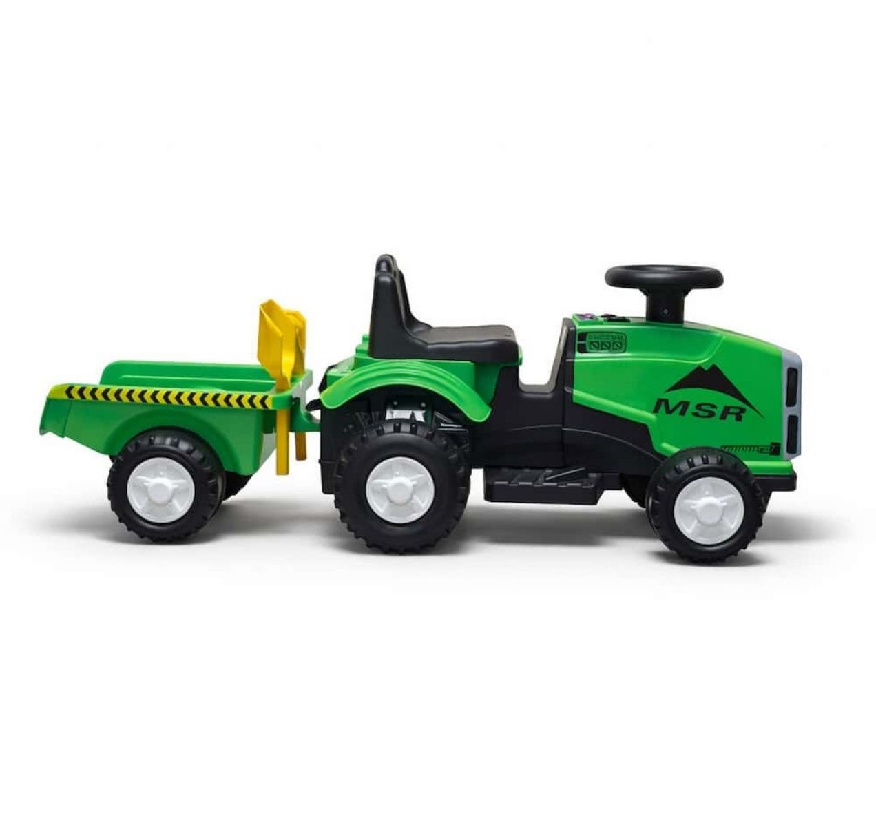 Traktor za decu Mini Farmer sa prikolicom 6v Zeleni bocno