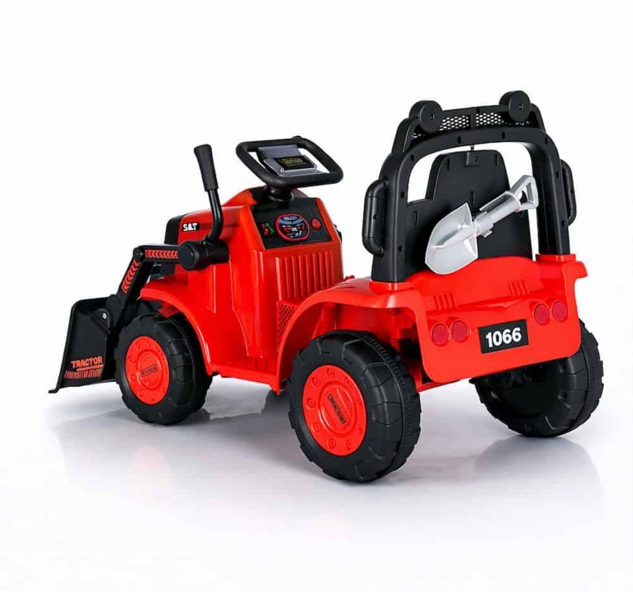 Bager za decu Power Excavator 6v Crveni