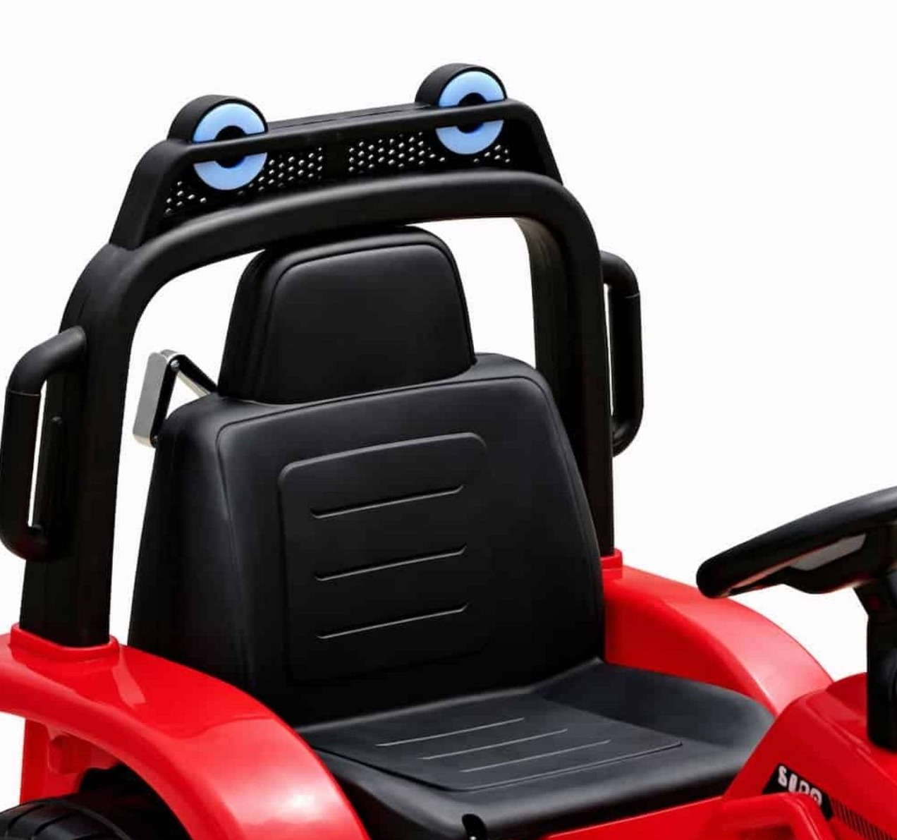 Bager za decu Power Excavator 6v Crveni jednosed