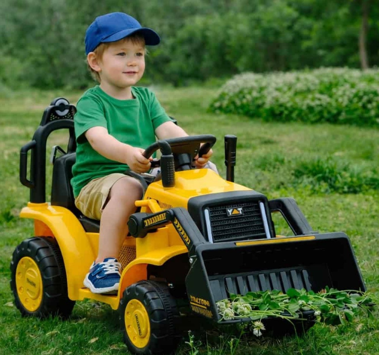 Bager za decu Power Excavator 6V Žuti