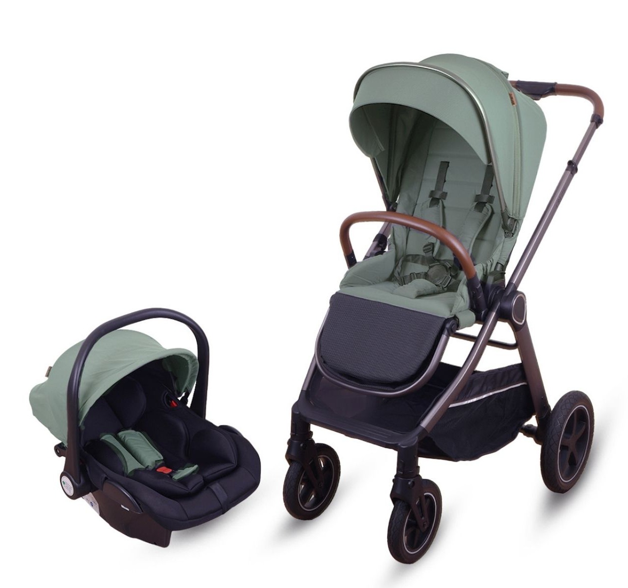 Jungle Cruze 2u1 kolica za bebe Zelena