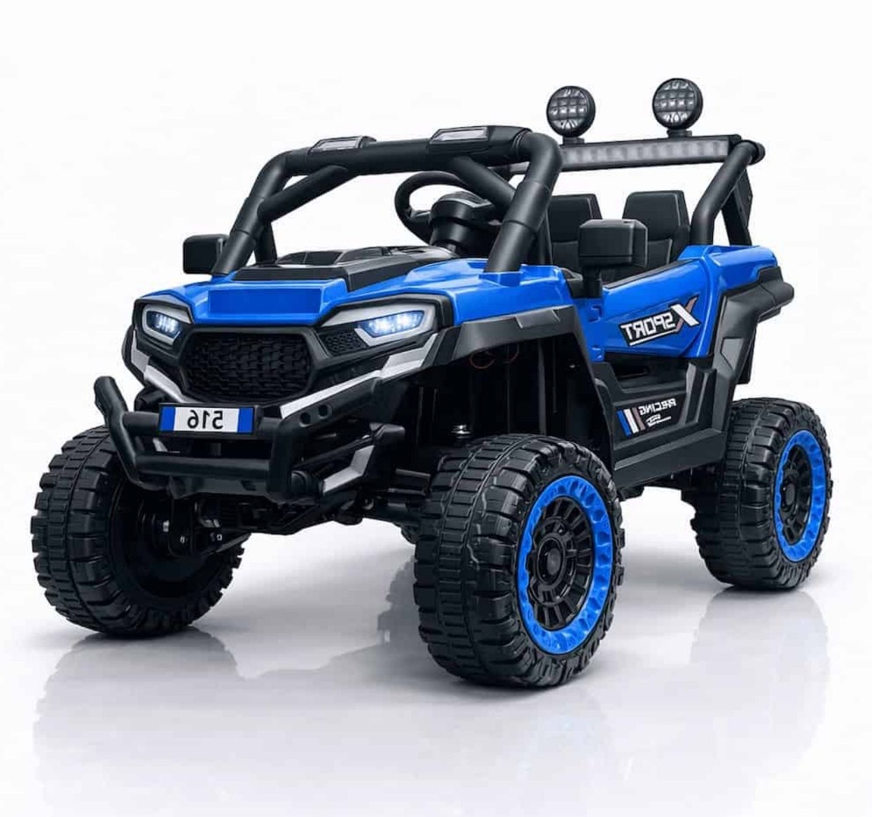 Džip za decu X-Sport Off-Road 4X4 Plavi-Happy kids