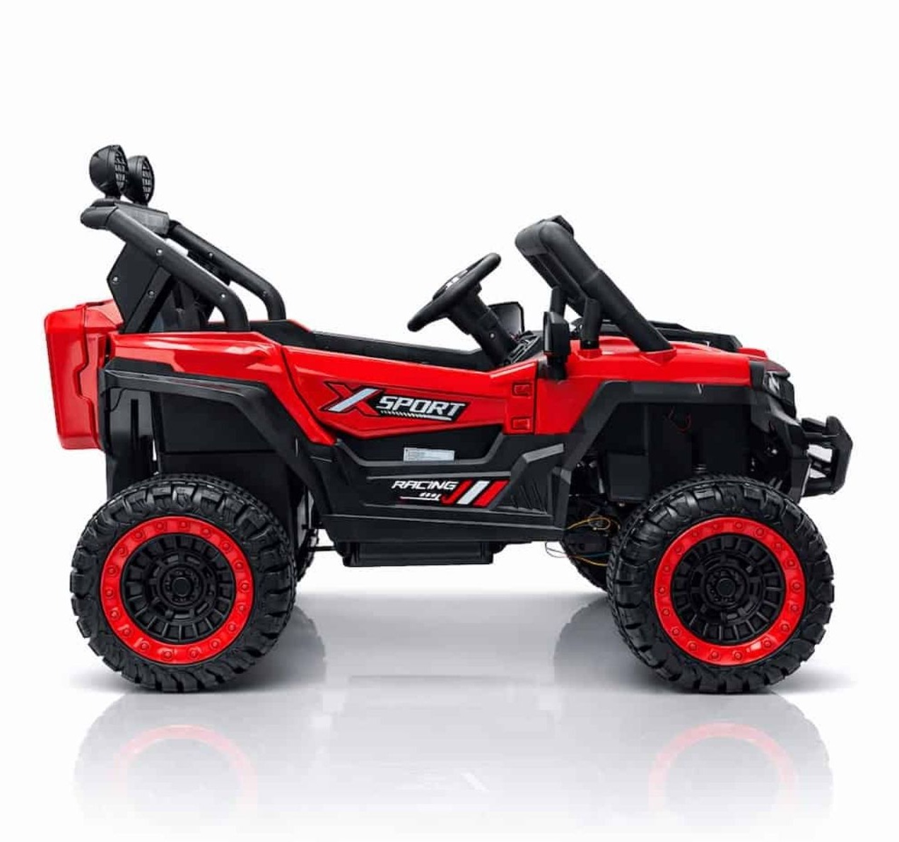 Džip za decu X-Sport Off-Road 4X4 Crveni bocno