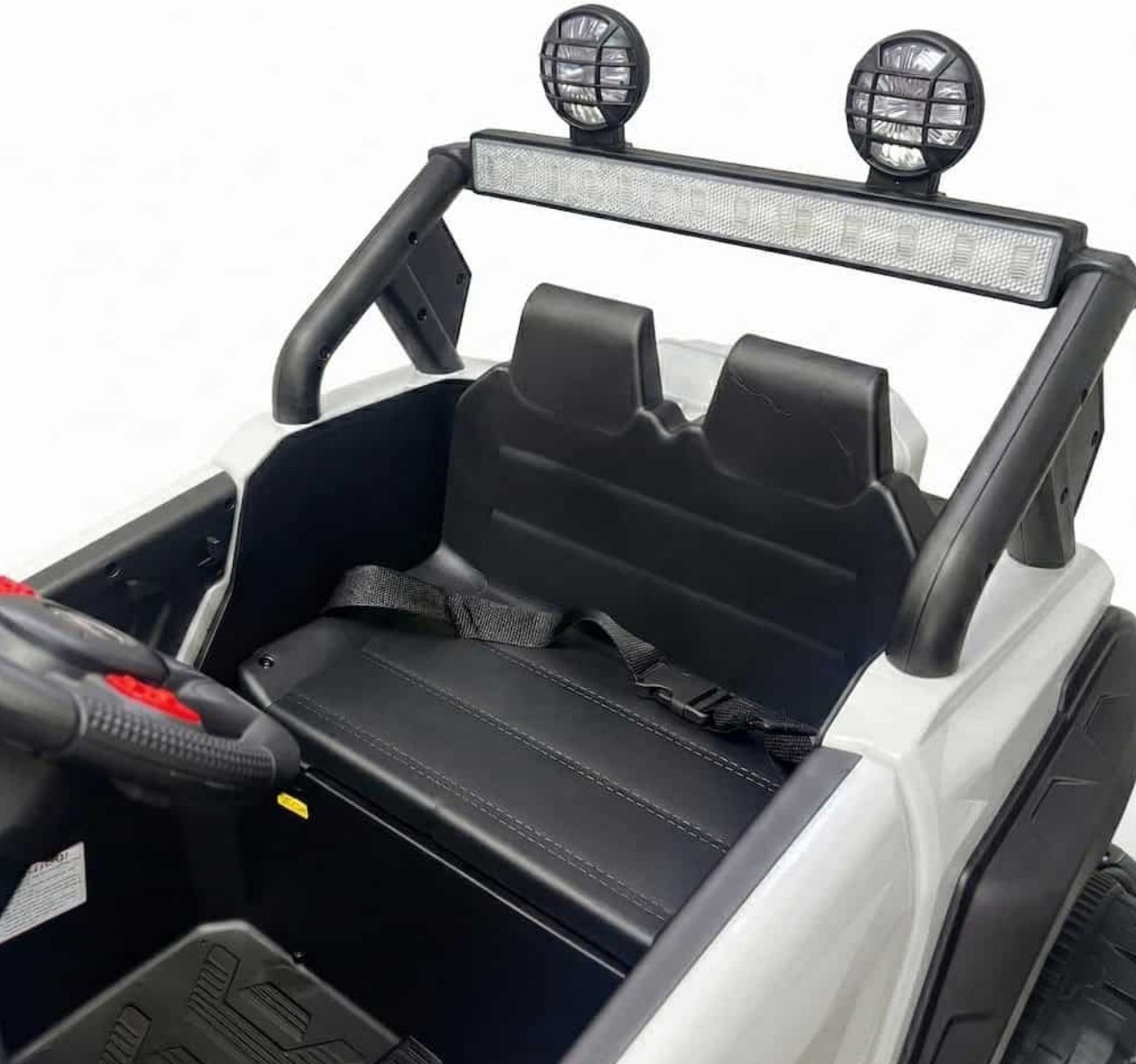 Džip za decu X-Sport Off-Road 4X4 Beli jednosed