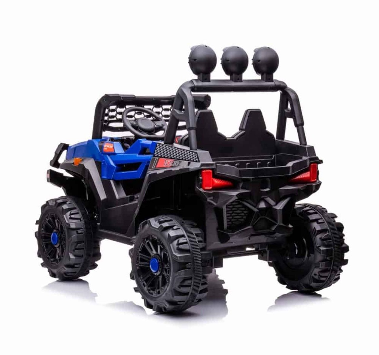 Sportino dečiji motor na akumulator na 3 točka Plavi bocno