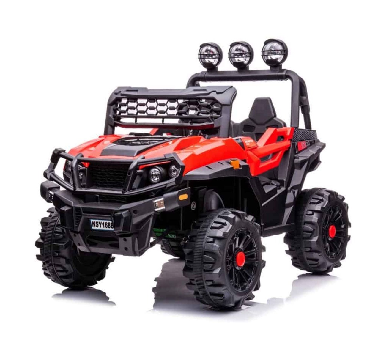 Veliki dečiji dvosed 4x4 Off-Road 908 Crveni