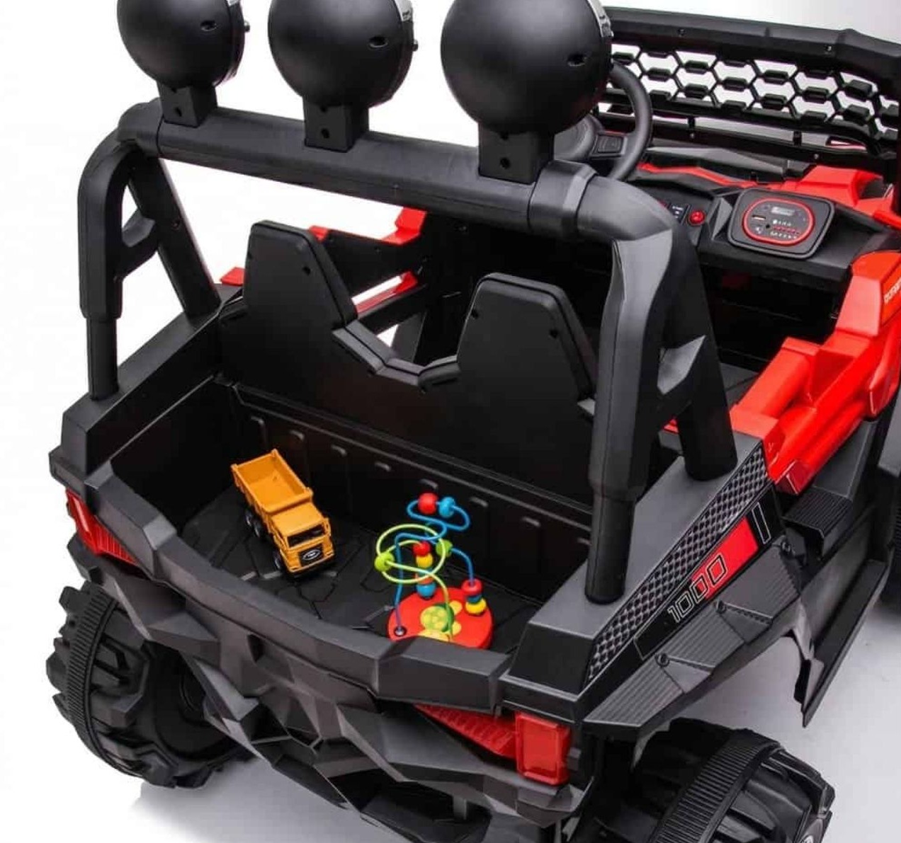 Veliki dečiji dvosed 4x4 Off-Road 908 Crveni jednosed