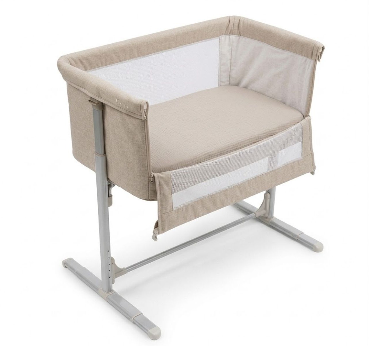 Only Zippy kolevka za bebe do 9kg Beige sa spustenom stranicom