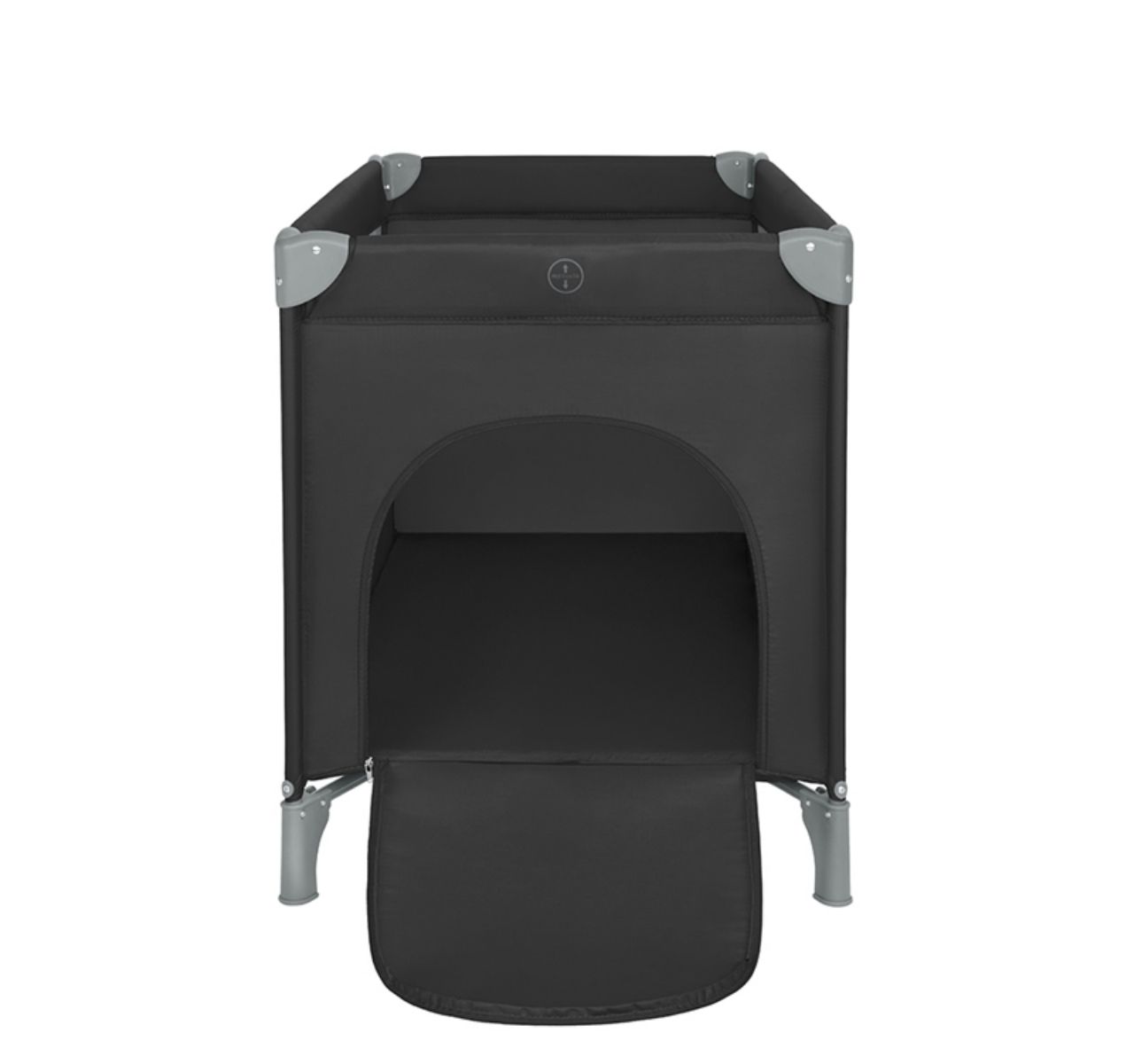 Kikka Boo So Gifted Plus Premium prenosivi krevetac2 nivoa sa pultom Black sa otvorom za vece dete