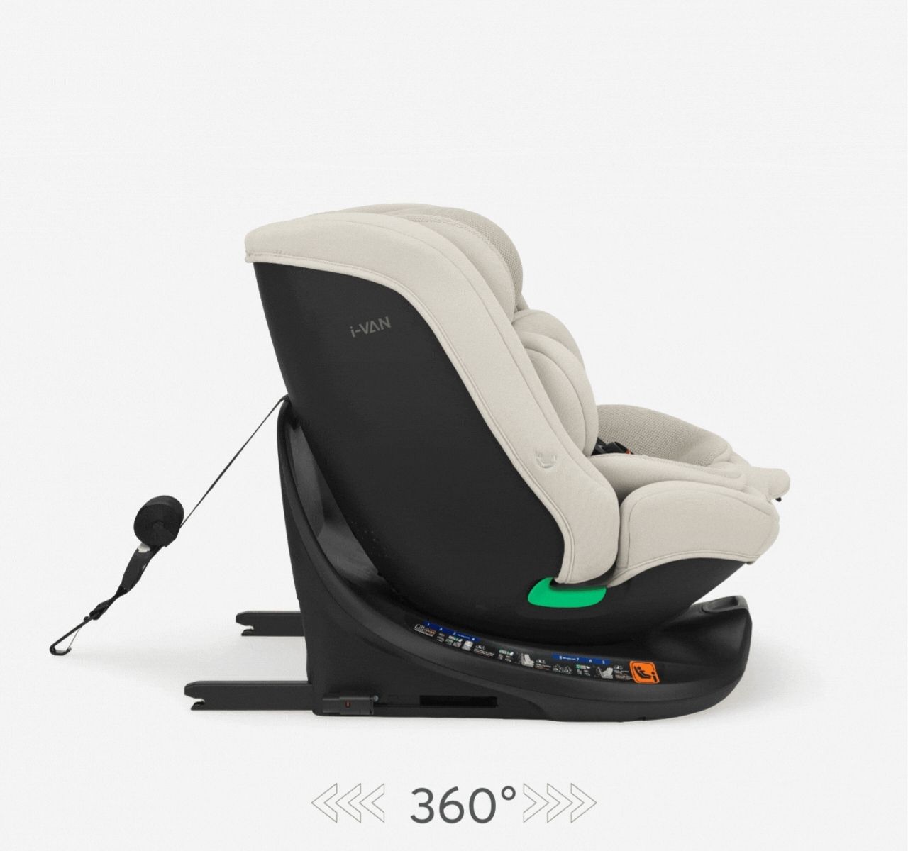 Kikka Boo i-Van Isofix i-Size auto sedište za bebe 40-150cm