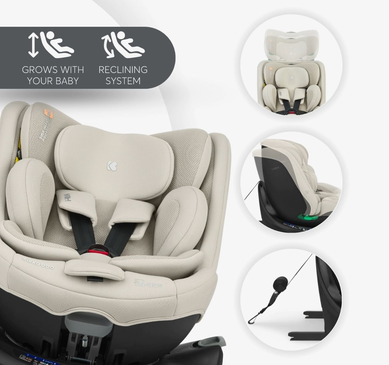 Kikka Boo i-Van Isofix i-Size auto sedište za bebe 40-150cm