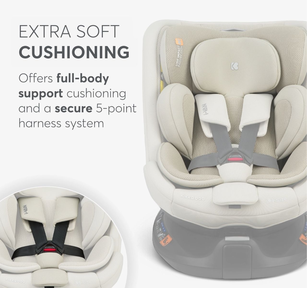 Kikka Boo i-Van Isofix i-Size auto sedište za bebe 40-150cm