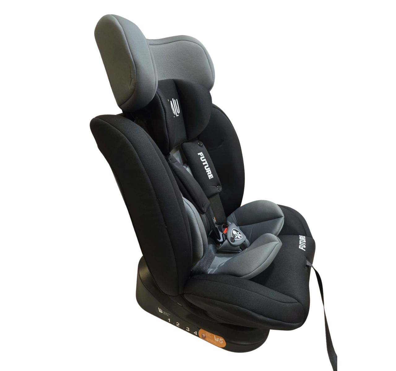 Lalu Future auto sedište za decu od 40-150cm Siva izvlacenje naslona do 12 god