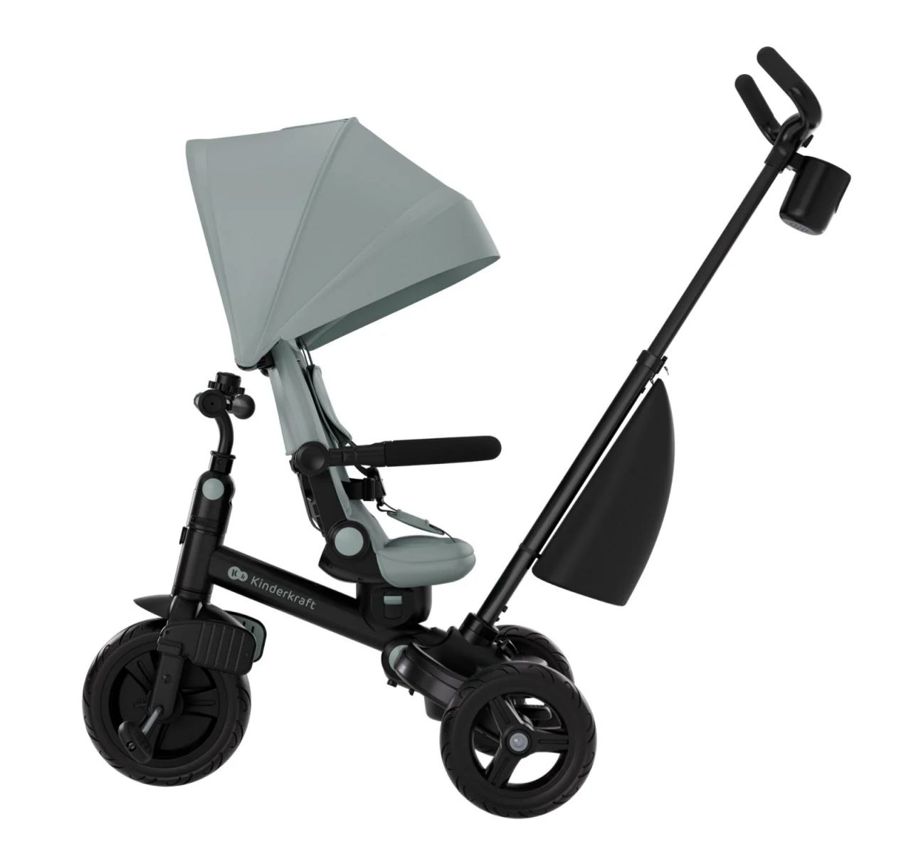 Kinderkraft Aveo 2 Plus tricikl za decu Green sa rotacijom