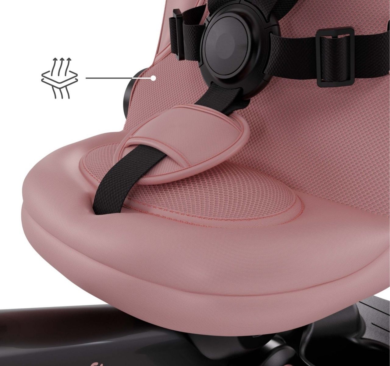 Kinderkraft Aveo 2 Plus 6u1 tricikl za decu Pink sa vezivanjem pojasa