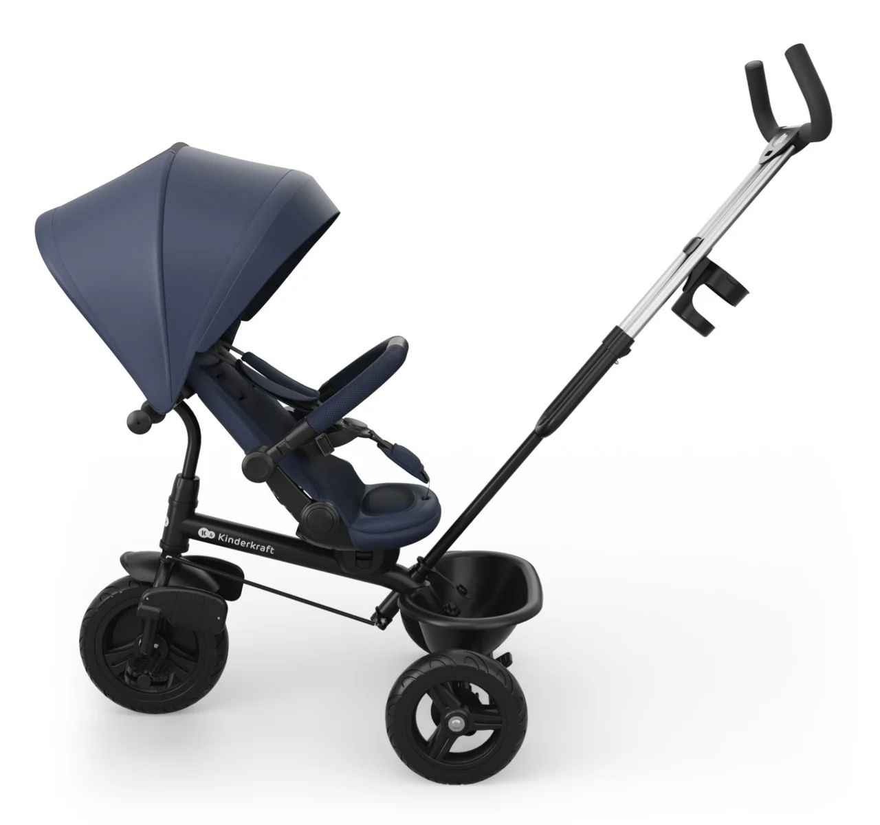Kinderkraft Aston 2 Plus 6u1 tricikl za decu Blue sa rotacijom