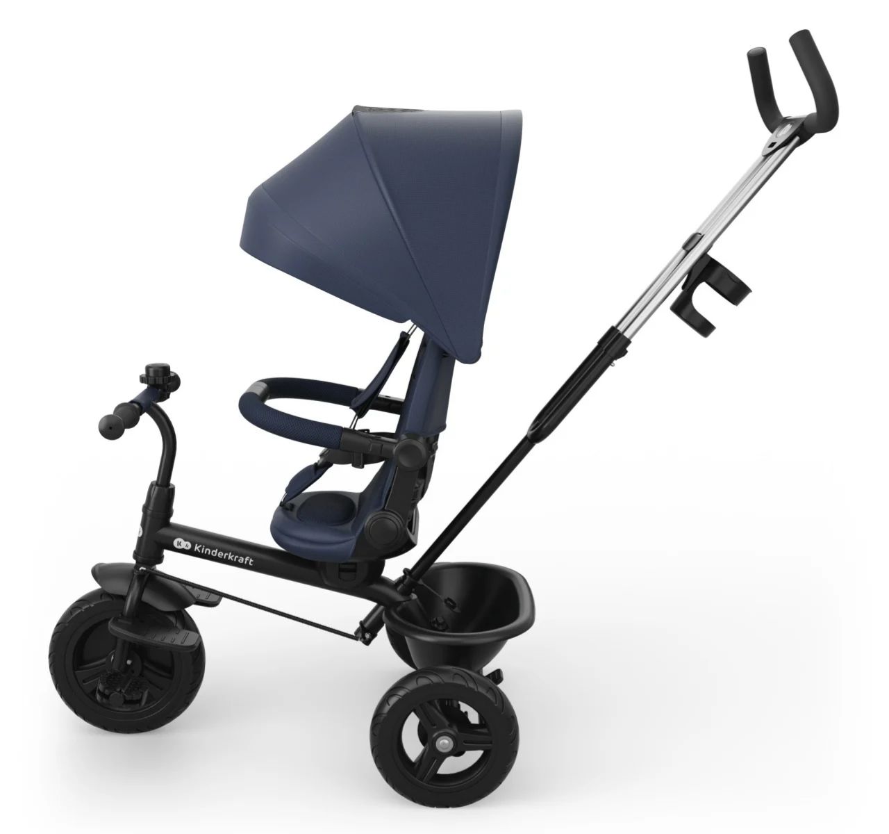 Kinderkraft Aston 2 Plus 6u1 tricikl za decu Blue-Happy kids