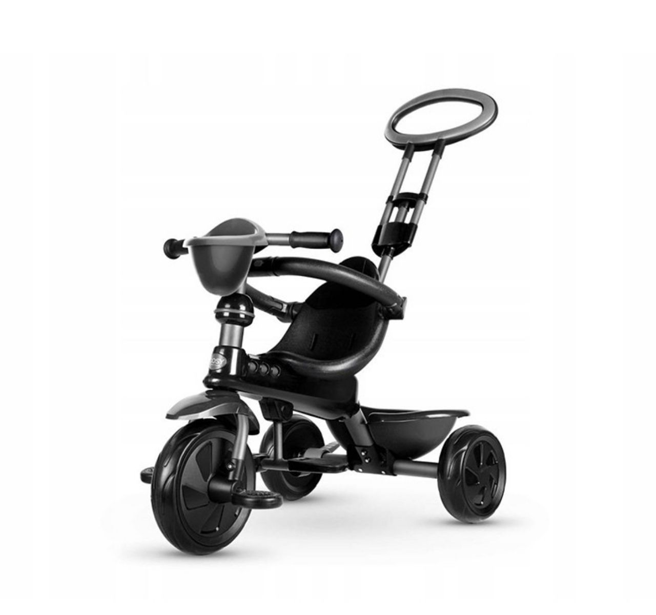 QPlay Cosy tricikl za decu 4u1 Grey rasklopiv