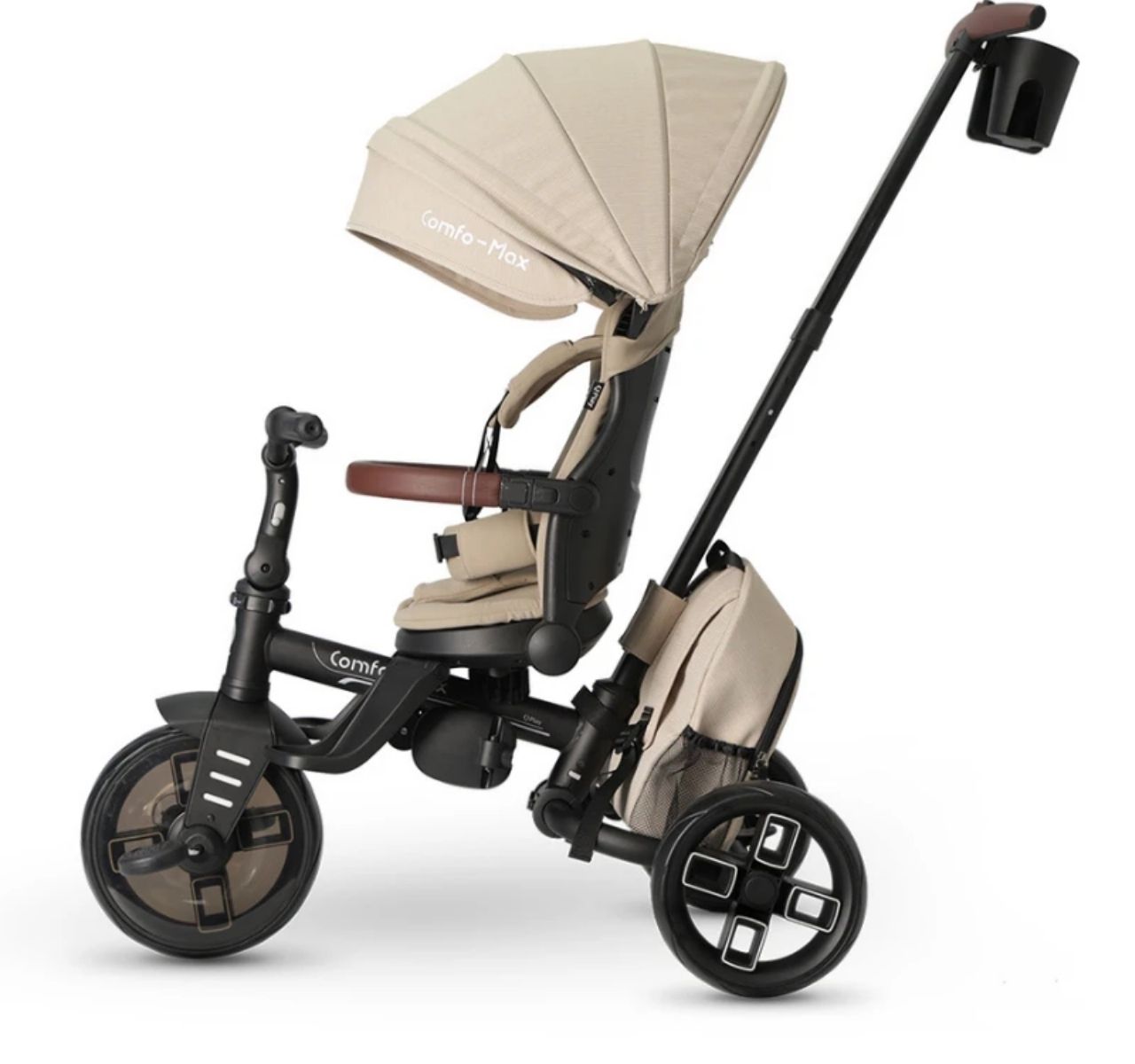 QPlay Comfo Max tricikl za decu Beige