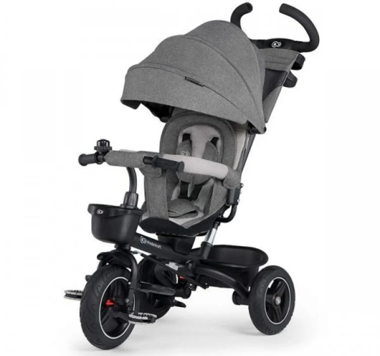 Kinderkraft Spinstep tricikl za decu Grey-Happy kids