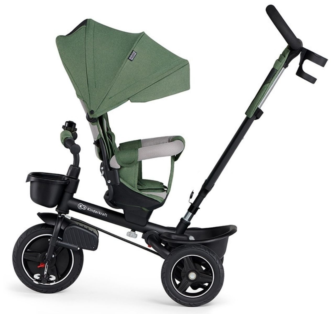 Kinderkraft Spinstep tricikl za decu Green sa rotacijom
