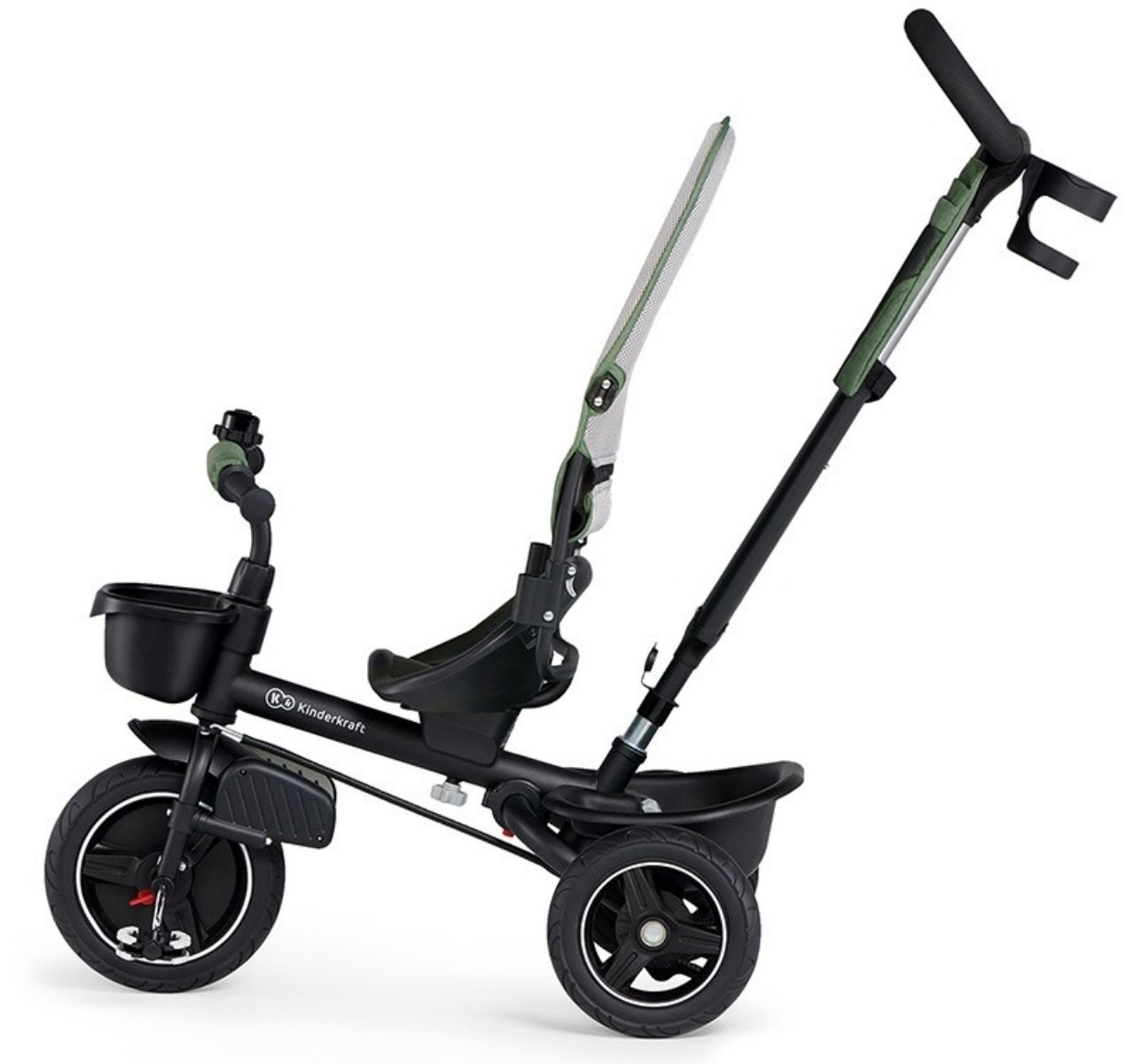Kinderkraft Spinstep tricikl za decu Green sa sipkom za guranje