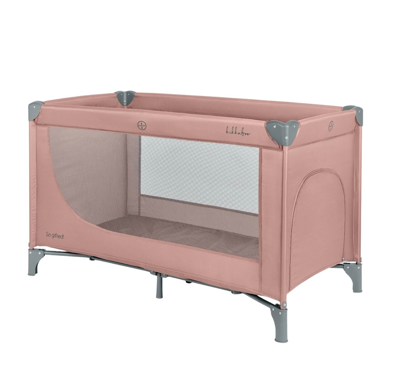 Kikka Boo So Gifted Premium 1 nivo prenosivi krevetac za bebe Pink