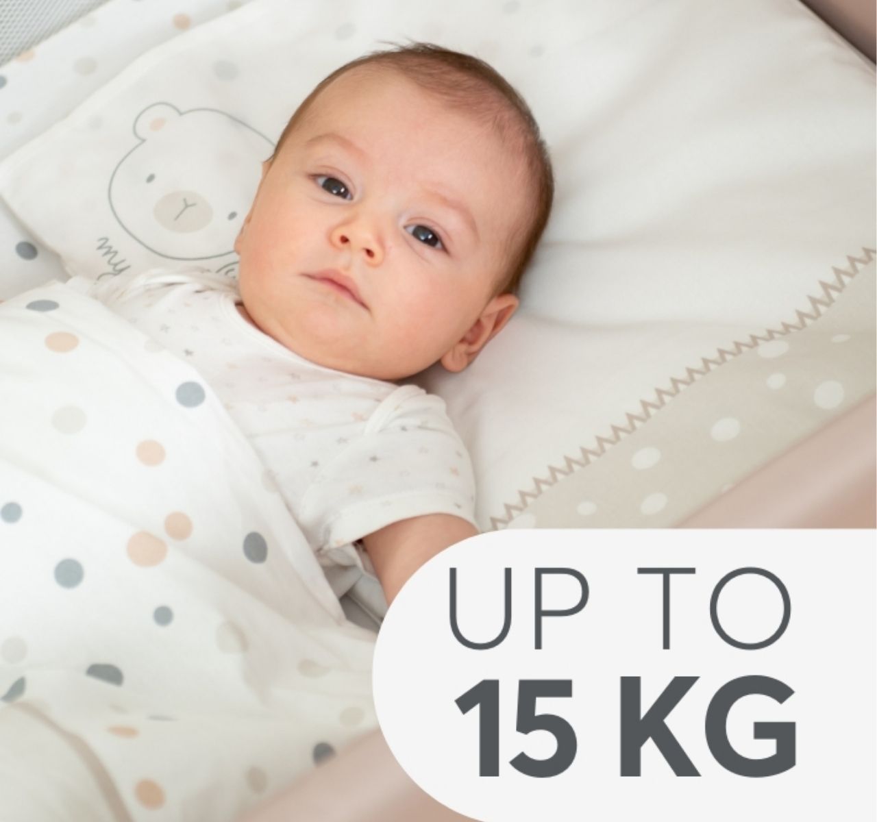 Kikka Boo So Gifted Premium 1 nivo prenosivi krevetac za bebe Pink