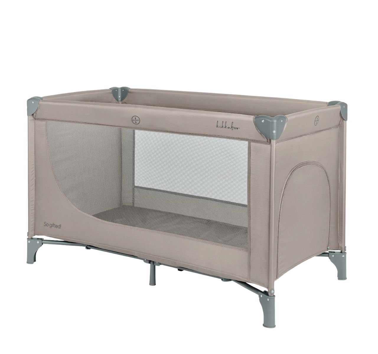 Kikka Boo So Gifted Premium 1 nivo prenosivi krevetac za bebe Beige