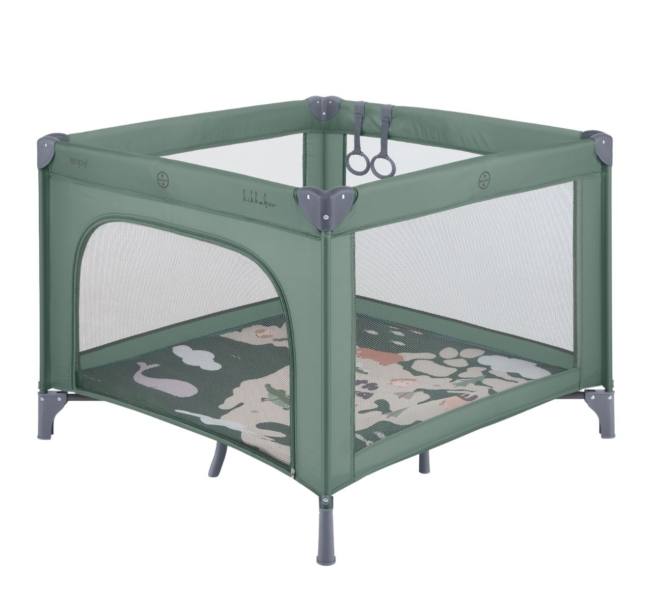 Kikka Boo Enjoy Premium ogradica za bebe North America green