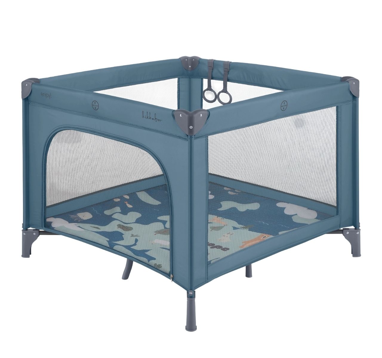 Kikka Boo Enjoy Premium ogradica za bebe Europe Blue