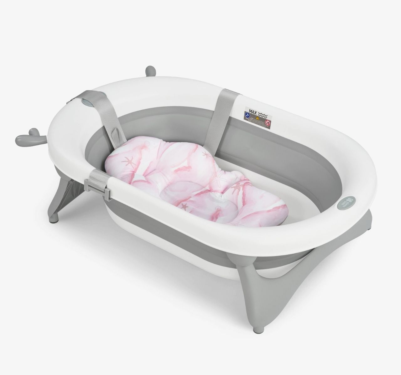 Kikka Boo Nubo meka podloga za kupanje Starfish Pink-Happy kids