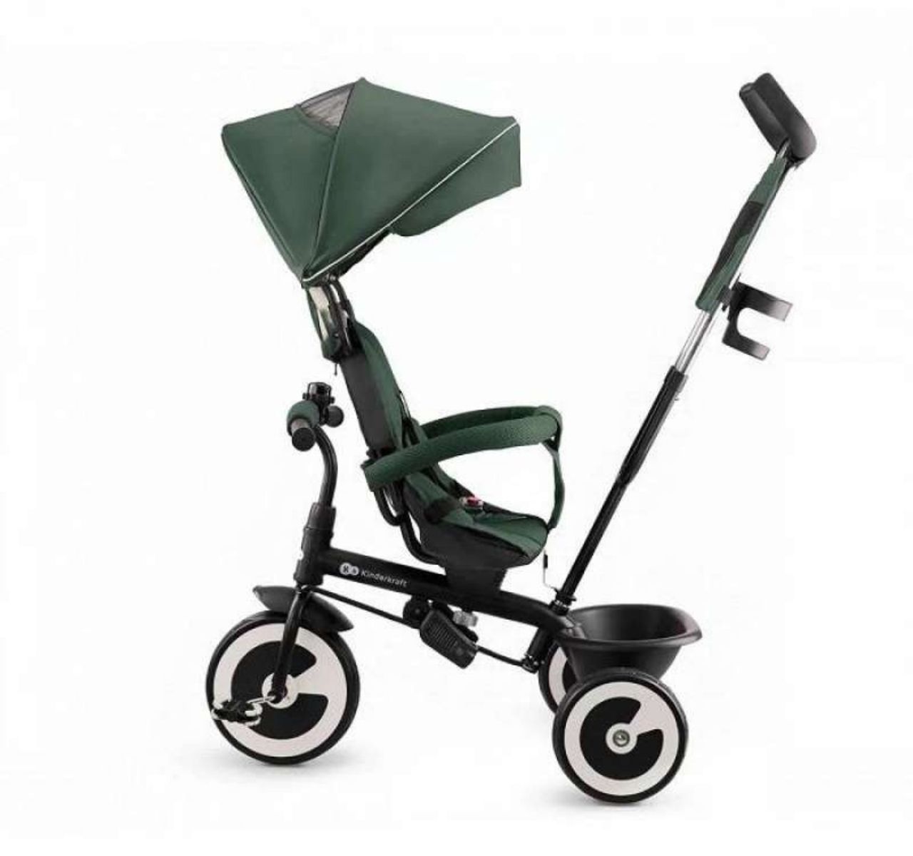 Kinderkraft Aston tricikl za decu Mystic Green sa rotacijom sedista