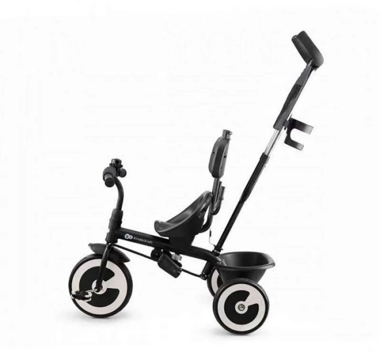 Kinderkraft Aston tricikl za decu Malachite Grey sa drskom 