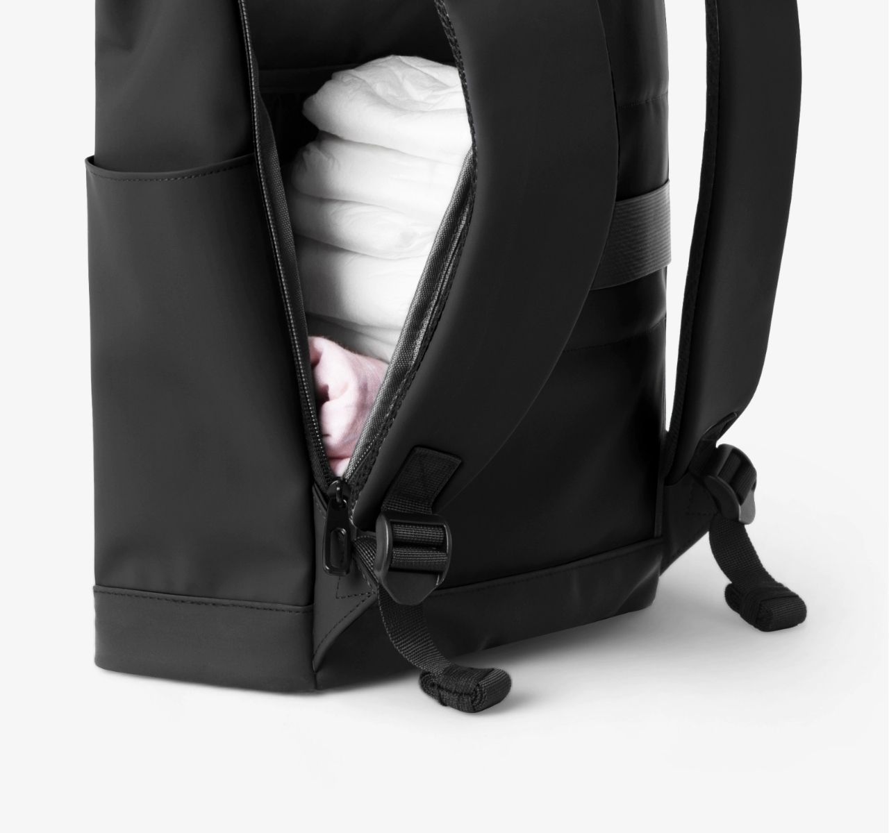  Kikka Boo Cerise torba za mame Black sa patent otvaracem