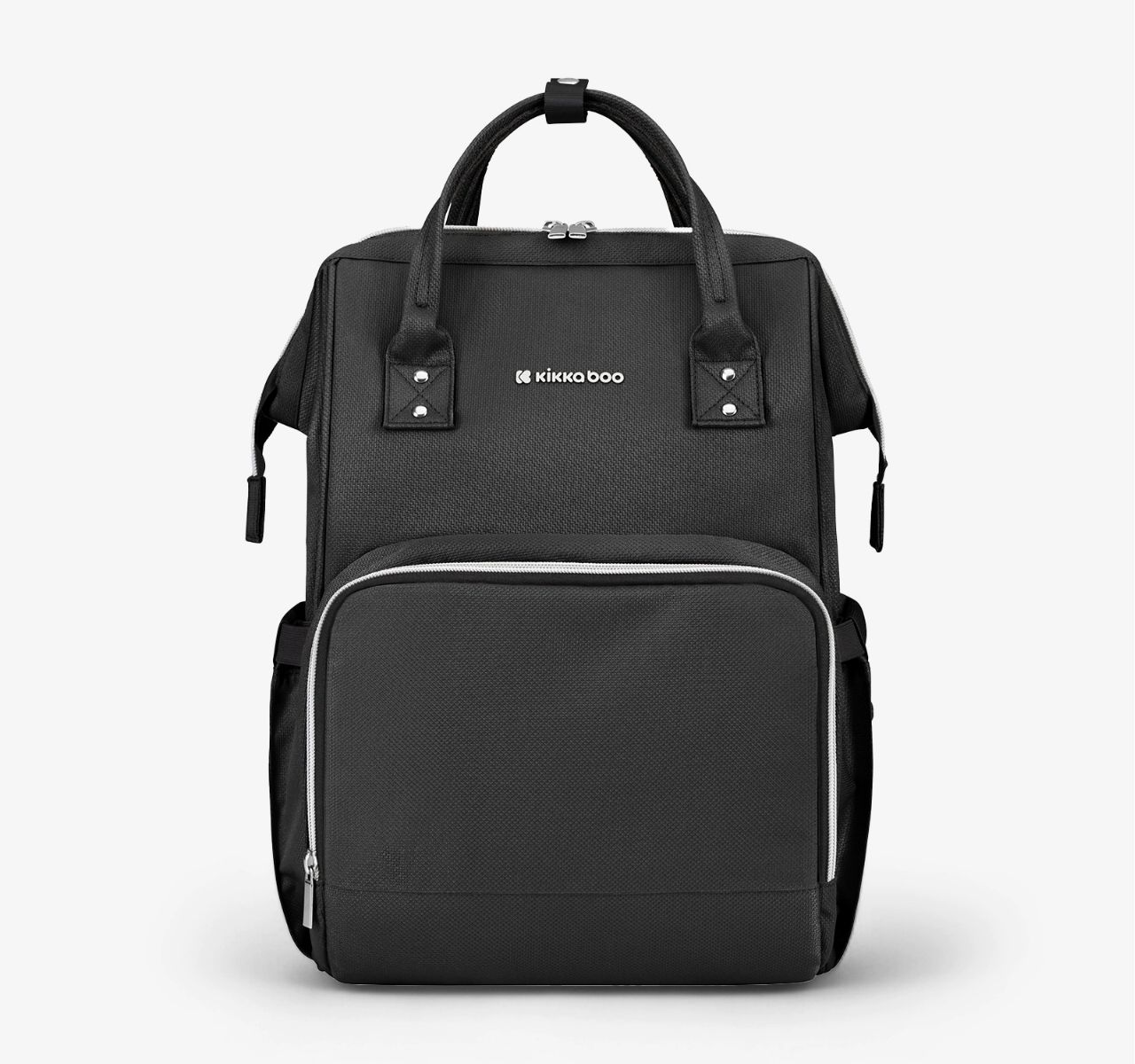Kikka Boo Siena Premium torba za mame Black&Silver-Happy kids