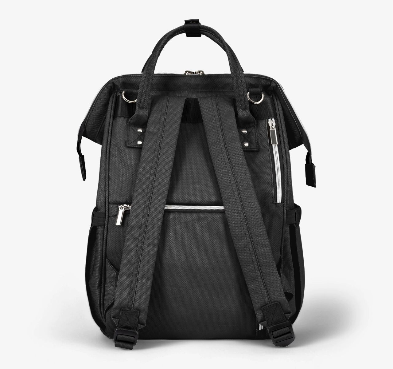 Kikka Boo Siena Premium torba za mame Black&Silver kao ranac