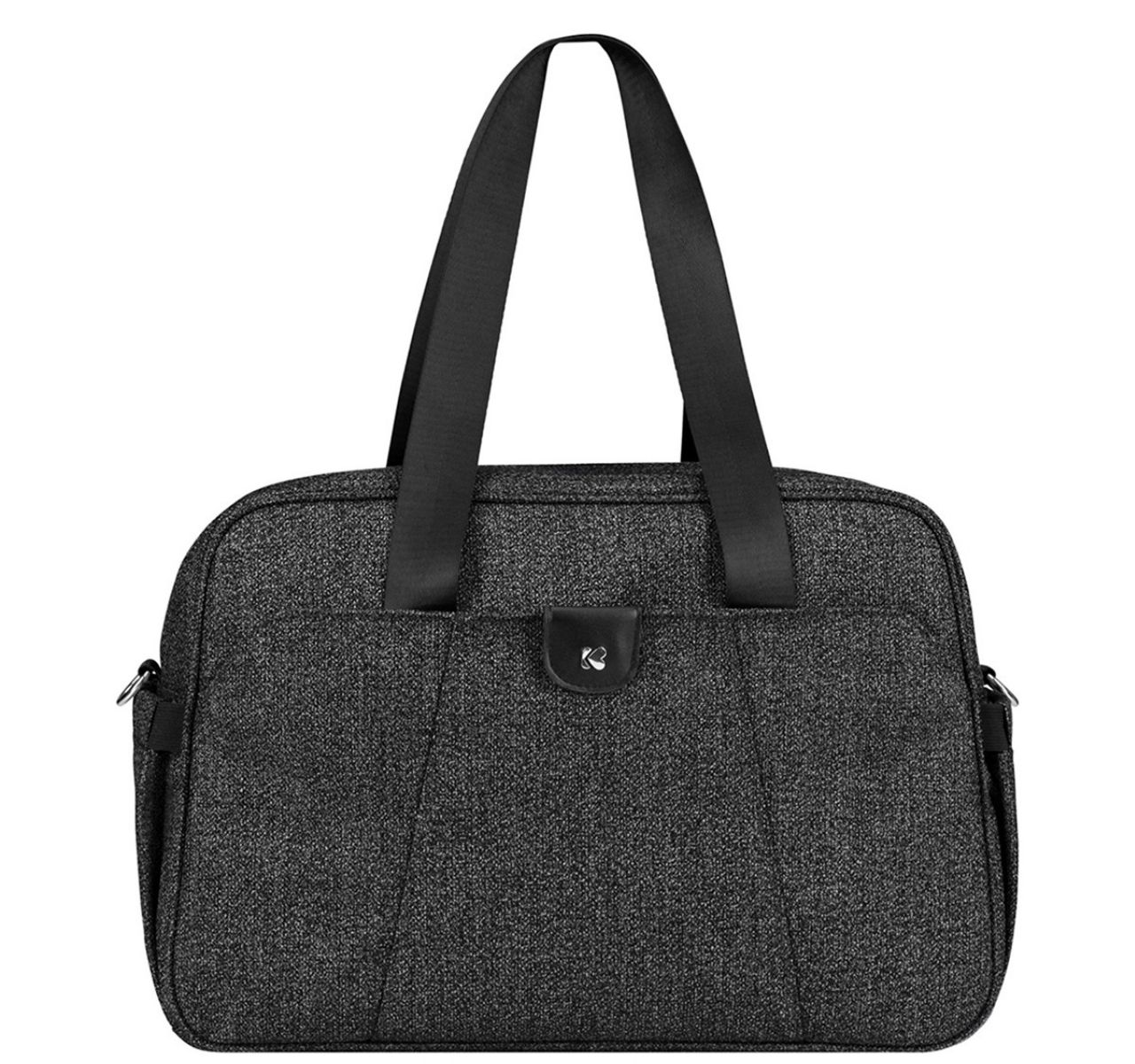 Kikka Boo Chelsea Premium torba za mame Black sa dzepovima-Happy kids