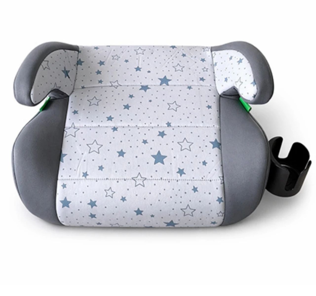 BBO Little Ride Auto sedište za decu 125-150cm Grey Stars sa drzacem za casu-Happy kids