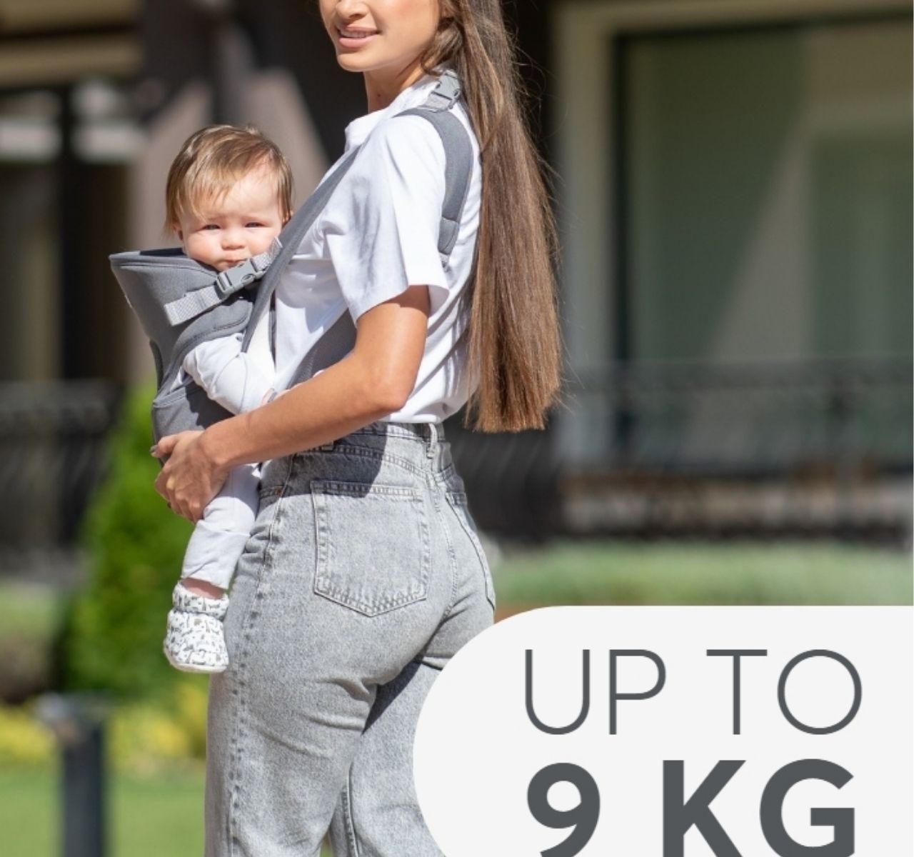 Kikka Boo Myra kengur nosiljka za bebe Mesh Black do 9kg