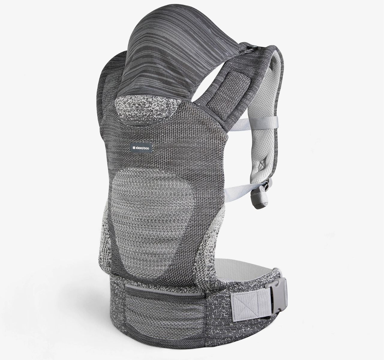   Kikka Boo Hoody kengur nosiljka za bebe Fly Knit Grey
