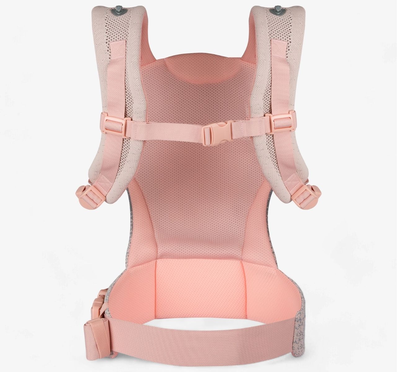   Kikka Boo Hoody kengur nosiljka za bebe Fly Knit Pink sa kaisevima na podesavanje