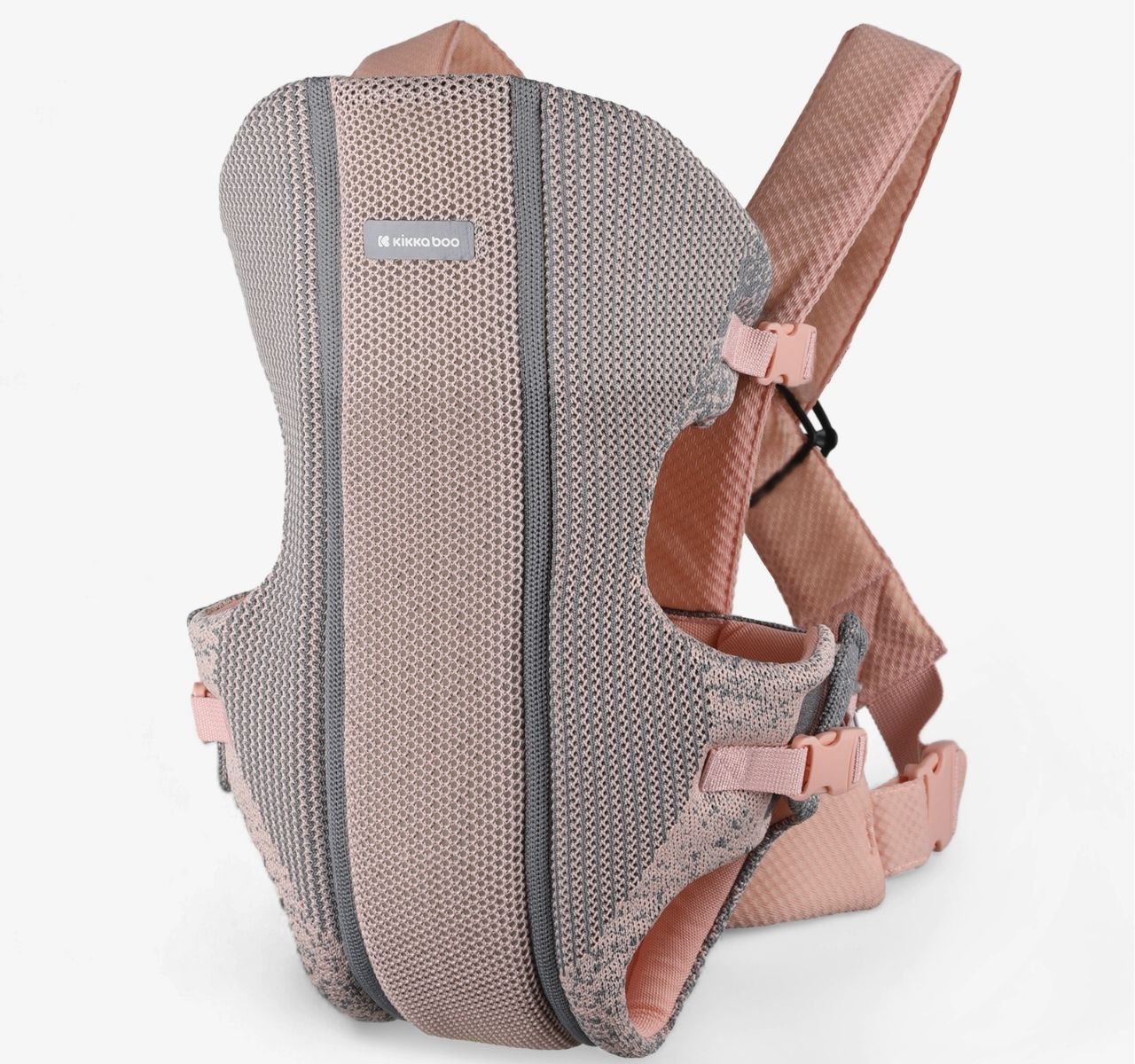   Kikka Boo Gwen kengur nosiljka za bebe Fly Knit Pink