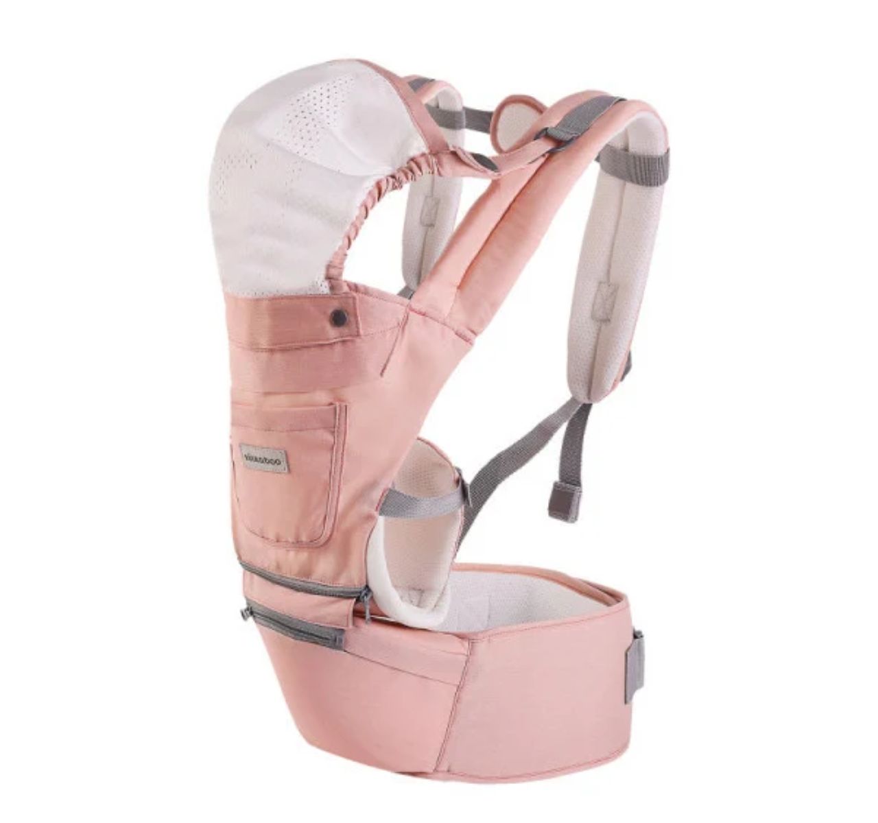   Kikka Boo Chloe Mesh 3u1 kengur nosiljka za bebe Pink-Happy kids